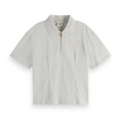 тениска,дамски,тениски,scotch,&,soda,180172,short,sleeve,t,shirt,grey