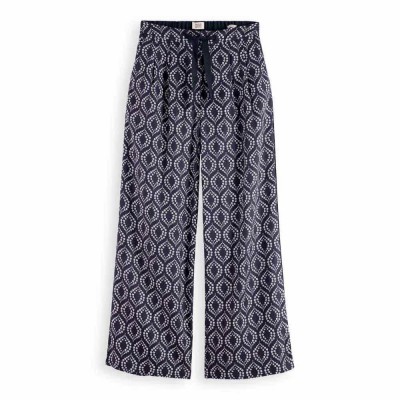 пижама,дамски,пижами,scotch,&,soda,elen,pyjama,pyjama,pants,blue