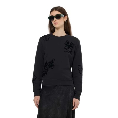 блуза,дамски,блузи,scotch,&,soda,flock,artwork,regular,fit,sweatshirt,black