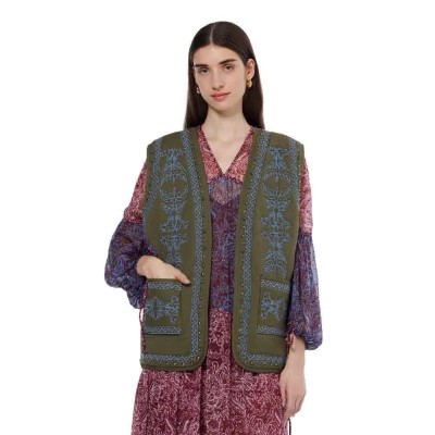 потник,дамски,потници,scotch,&,soda,floral,vest,green