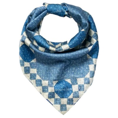 ръкавици,шапки,и,шалове,scotch,&,soda,heirloom,handkerchief,blue