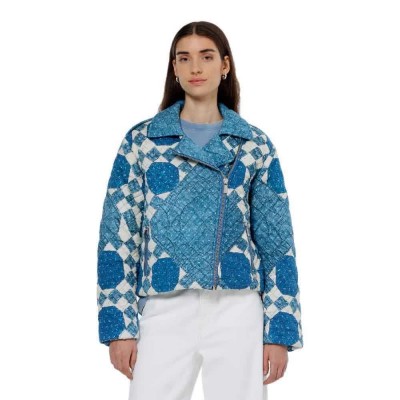 яке,дамски,якета,и,палта,scotch,&,soda,heirloom,quilted,biker,jacket,blue