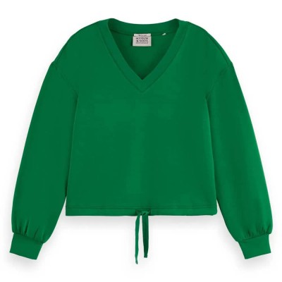 блуза,дамски,блузи,scotch,&,soda,modal,sweatshirt,bright,green,(green)