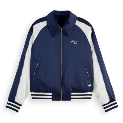 яке,дамски,якета,и,палта,scotch,&,soda,souvenir,reversible,jacket,blue