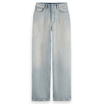 дънки,дамски,панталони,scotch,&,soda,the,ripple,authentic,straight,fit,jeans,grey