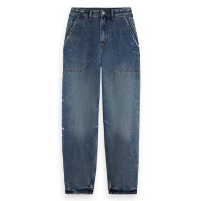 дънки,дамски,панталони,scotch,&,soda,the,tide,workwear,jeans,blue