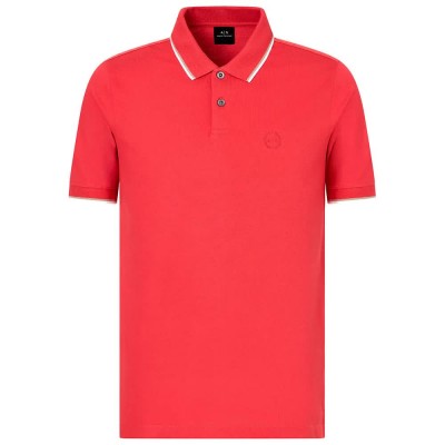 мъжки,блузи,с,яка,armani,exchange,8nzf75,z8m5z,short,sleeve,polo,red,(cardinal)