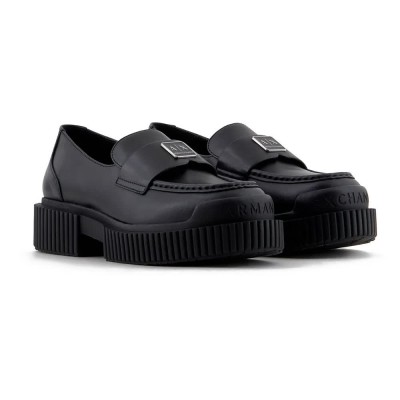 дамски,обувки,armani,exchange,xda006,xv874,loafers,black