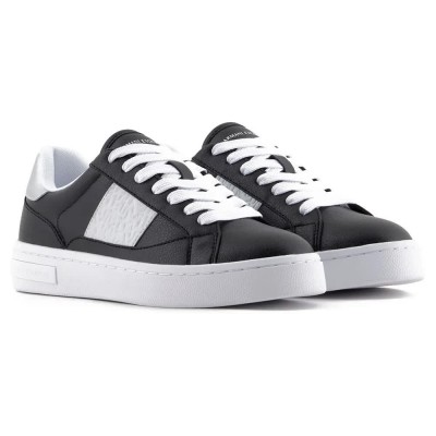 маратонки,дамски,маратонки,armani,exchange,xdx177,xv918,trainers,black+op.white,(black)