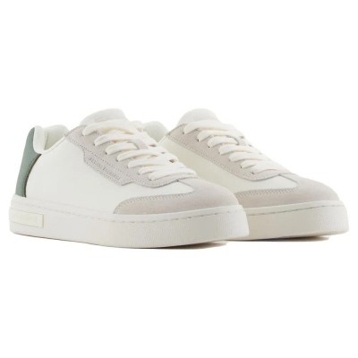 маратонки,дамски,маратонки,armani,exchange,xdx181,xv932,trainers,off,wht+dark,fr.grn,(white)