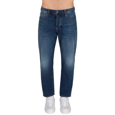 дънки,мъжки,панталони,armani,exchange,xm000072,af13089,jeans,medium,blue,denim,(blue)