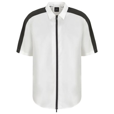 риза,с,къс,ръкав,мъжки,ризи,armani,exchange,xm000196,af11882,short,sleeve,shirt,white