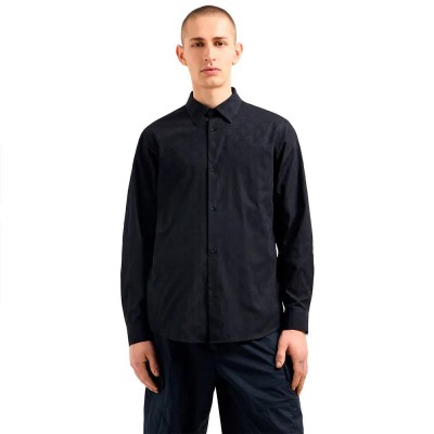 риза,с,дълъг,ръкав,мъжки,ризи,armani,exchange,xm000197,af12179,long,sleeve,shirt,deep,navy,(black)