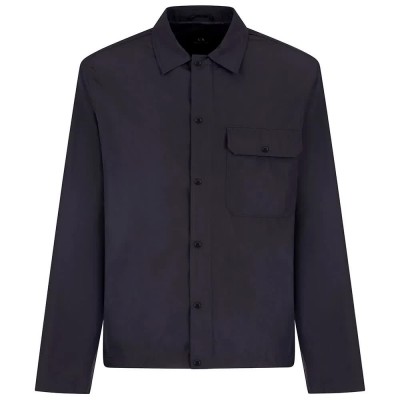 риза,с,дълъг,ръкав,мъжки,ризи,armani,exchange,xm000209,af12012,long,sleeve,shirt,black