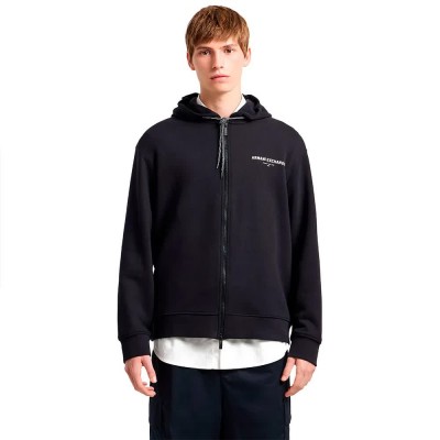 блуза,мъжки,пуловери,armani,exchange,xm000223,af12656,full,zip,sweatshirt,black,(deep,navy)