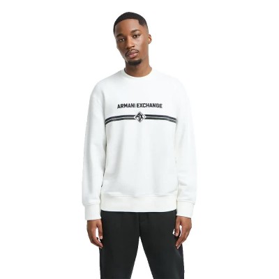 блуза,мъжки,пуловери,armani,exchange,xm000226,af12656,sweatshirt,off,white,(white)