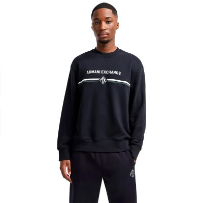 блуза,мъжки,пуловери,armani,exchange,xm000226,af12656,sweatshirt,black