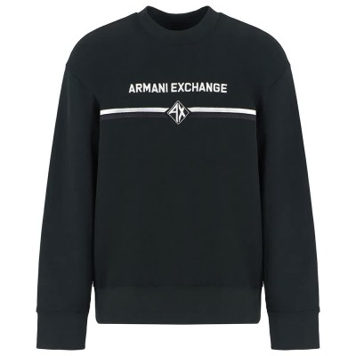 комплект,мъжки,пуловери,armani,exchange,xm000226,af12656,sweatshirt,jet,set,(black)
