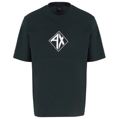 тениска,мъжки,тениски,armani,exchange,xm000272,af10361,short,sleeve,t,shirt,jet,set,(black)