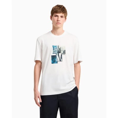 тениска,мъжки,тениски,armani,exchange,xm000269,af12112,short,sleeve,t,shirt,white