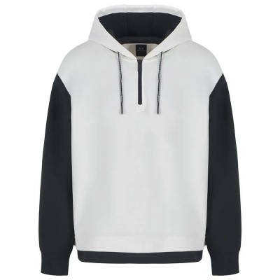 суичър,мъжки,пуловери,armani,exchange,xm000291,af10818,hoodie,white