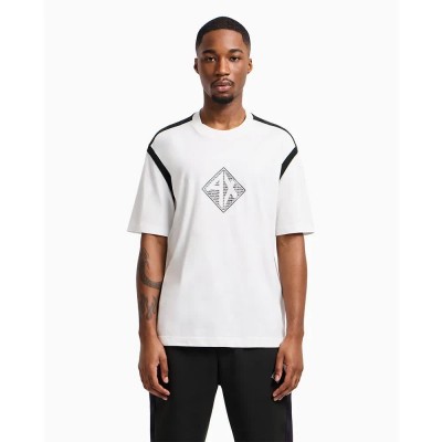 тениска,мъжки,тениски,armani,exchange,xm000279,af12308,short,sleeve,t,shirt,white