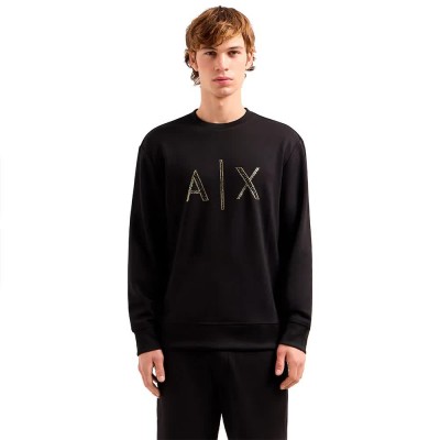 блуза,мъжки,пуловери,armani,exchange,xm000331,af12269,sweatshirt,black