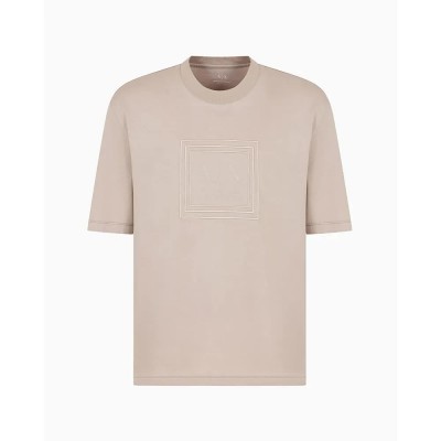 тениска,мъжки,тениски,armani,exchange,xm000358,af10364,short,sleeve,t,shirt,beige