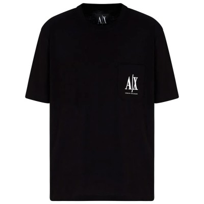 тениска,мъжки,тениски,armani,exchange,xm000366,af12308,short,sleeve,t,shirt,black