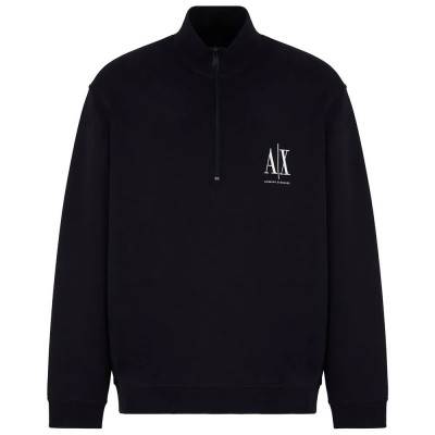 блуза,мъжки,пуловери,armani,exchange,xm000370,af10818,sweatshirt,deep,navy,(black)