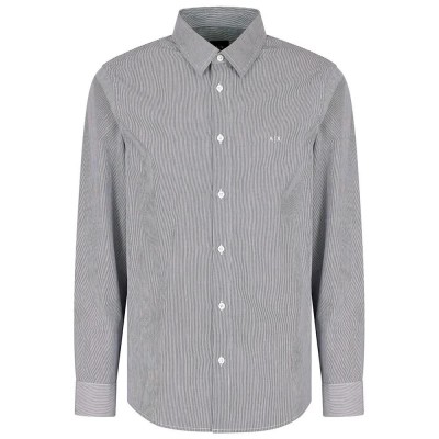 риза,с,дълъг,ръкав,мъжки,ризи,armani,exchange,xm000445,af13007,long,sleeve,shirt,grey