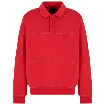 блуза,мъжки,пуловери,armani,exchange,xm000459,af10818,sweatshirt,cardinal,(red)