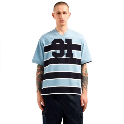 тениска,мъжки,тениски,armani,exchange,xm000465,af13024,short,sleeve,t,shirt,blue