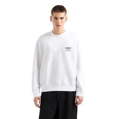 блуза,мъжки,пуловери,armani,exchange,xm000491,af13047,sweatshirt,white