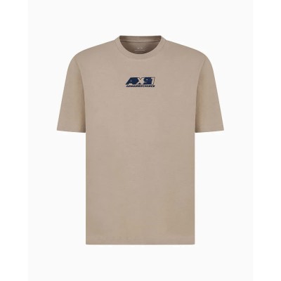 тениска,мъжки,тениски,armani,exchange,xm000538,af10334,short,sleeve,t,shirt,roasted,cashew,(beige)