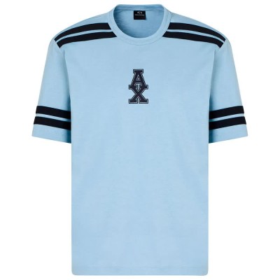 тениска,мъжки,тениски,armani,exchange,xm000547,af10362,short,sleeve,t,shirt,ashley,blue,(blue)