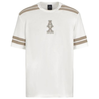 тениска,мъжки,тениски,armani,exchange,xm000547,af10362,short,sleeve,t,shirt,white