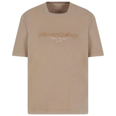 тениска,мъжки,тениски,armani,exchange,xm000567,af13357,short,sleeve,t,shirt,roasted,cashew,(beige)