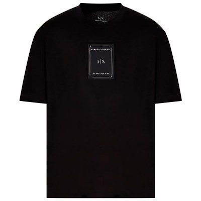тениска,мъжки,тениски,armani,exchange,xm000570,af10356,short,sleeve,t,shirt,black