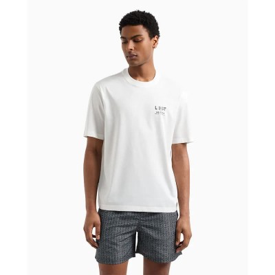 тениска,мъжки,тениски,armani,exchange,xm000575,af10364,short,sleeve,t,shirt,white