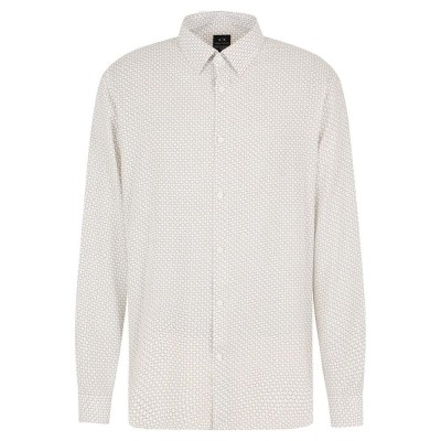 риза,с,дълъг,ръкав,мъжки,ризи,armani,exchange,xm000668,af10253,long,sleeve,shirt,white,(off,white,logo,twist)