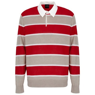 мъжки,блузи,с,яка,armani,exchange,xm000683,af12929,short,sleeve,polo,red