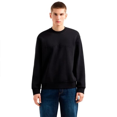 блуза,мъжки,пуловери,armani,exchange,xm000733,af13047,sweatshirt,black