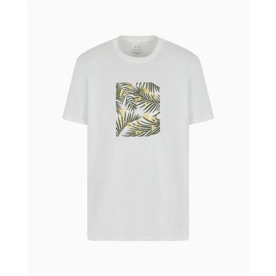 тениска,мъжки,тениски,armani,exchange,xm000758,af13106,short,sleeve,t,shirt,off,white,(white)