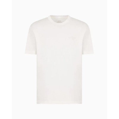 тениска,мъжки,тениски,armani,exchange,xm000763,af12308,short,sleeve,t,shirt,off,white,(white)