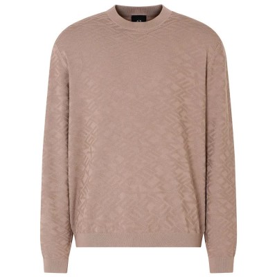 блуза,мъжки,пуловери,armani,exchange,xm000689,af10454,sweater,roasted,c.,allover,b,(brown)