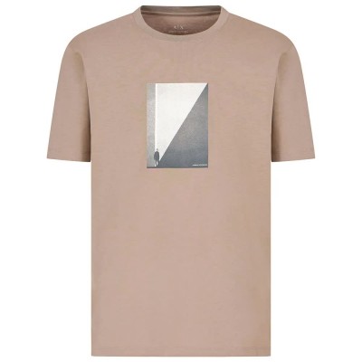 тениска,мъжки,тениски,armani,exchange,xm000753,af10361,short,sleeve,t,shirt,beige