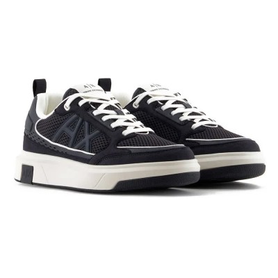 маратонки,мъжки,маратонки,armani,exchange,xux242,xv912,trainers,deep,navy+off,white,(black)