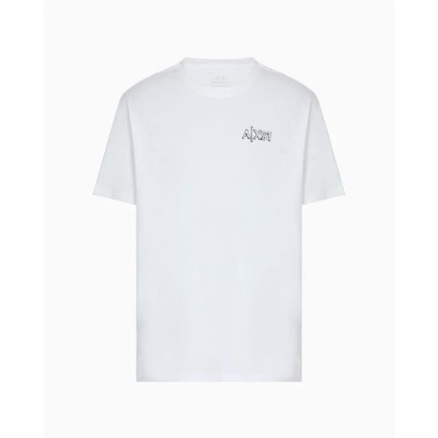 тениска,мъжки,тениски,armani,exchange,xm000760,af13106,short,sleeve,t,shirt,white