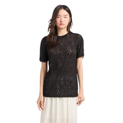 тениска,дамски,тениски,armani,exchange,xw000103,af10835,short,sleeve,t,shirt,black